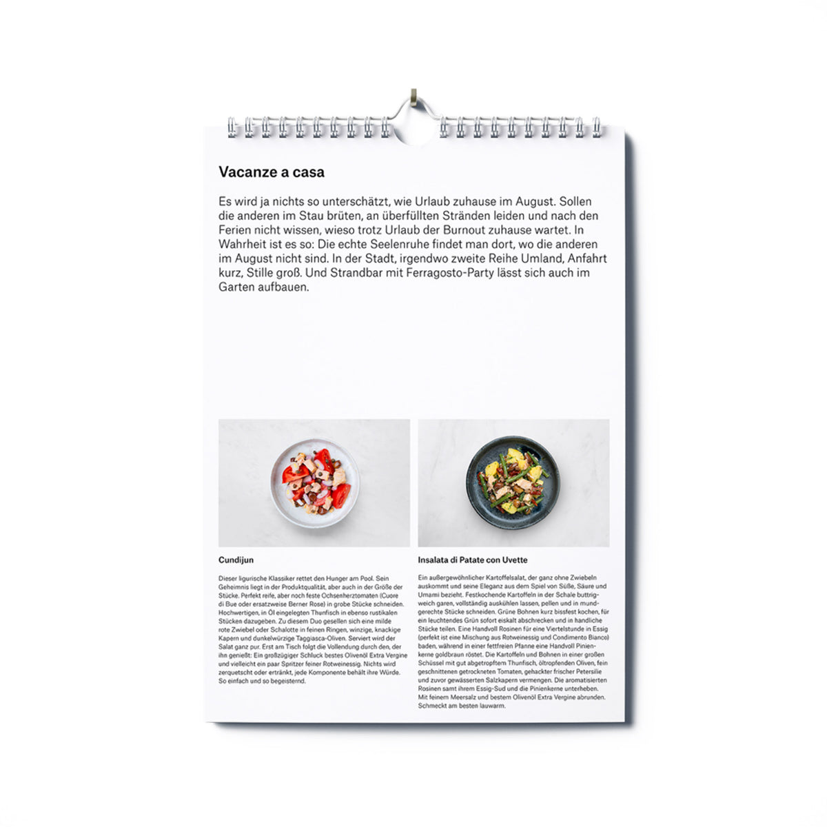 Calendario Splendido – Jahreskalender 2027
