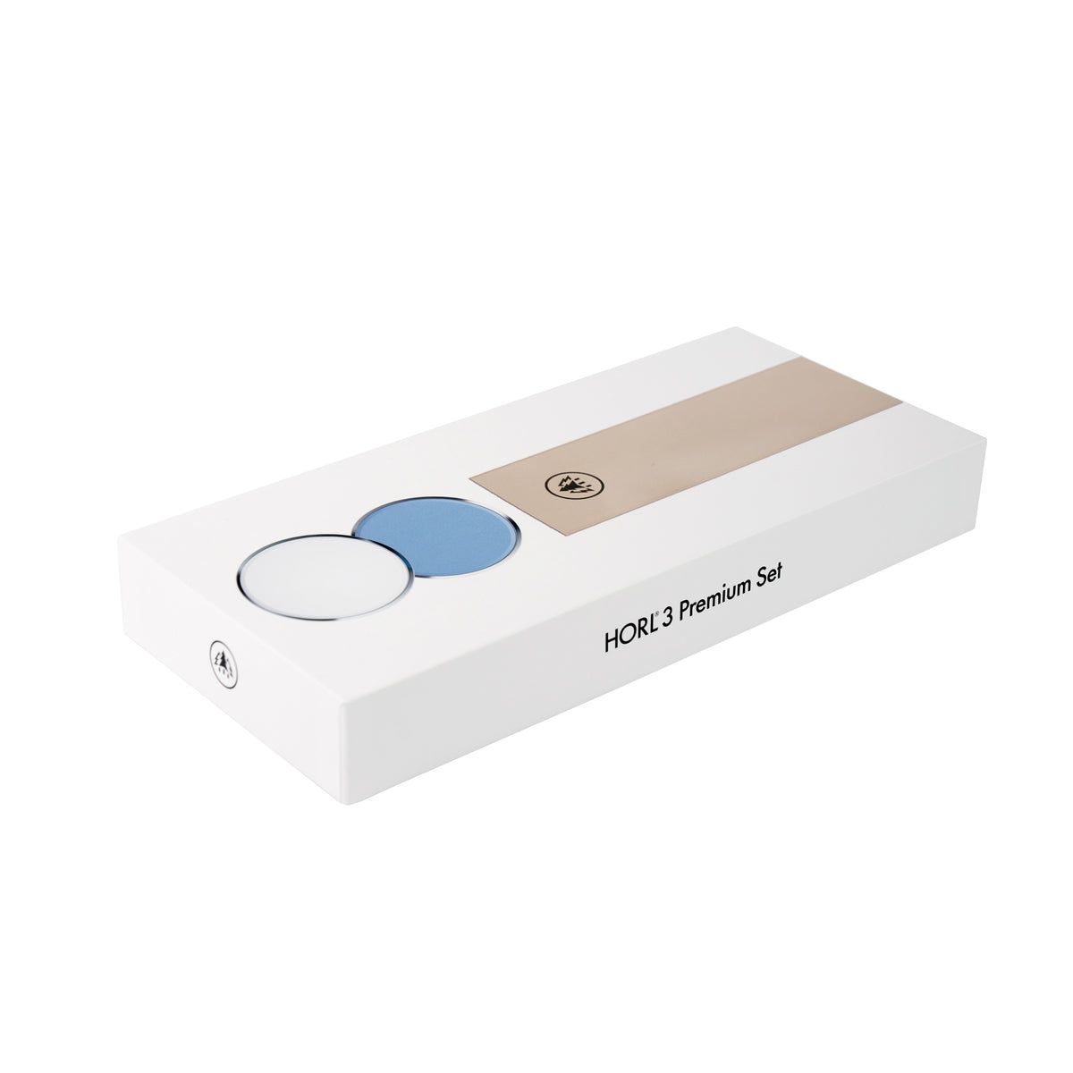 Darstellung der geschlossenen Verpackung des Horl 3 Premium Schärfepakets