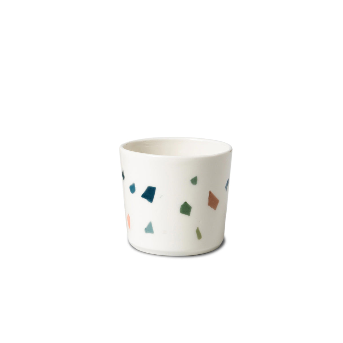 Kleiner Porzellanbecher Edition Terrazzo von Studio Sediment
