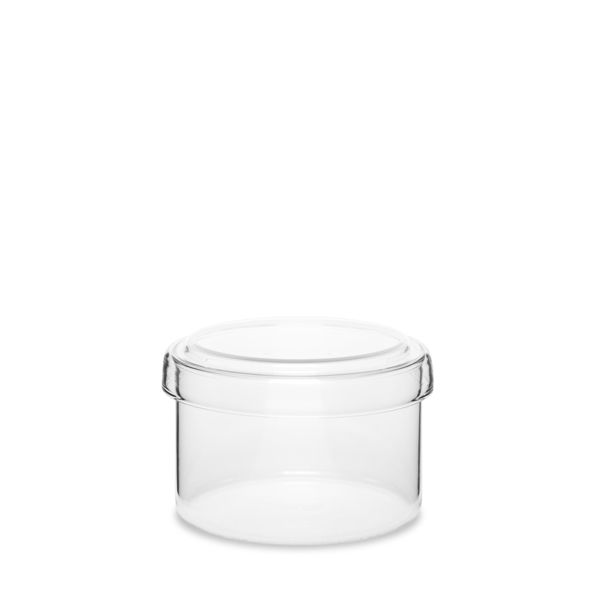 Ansicht der Vorratsdose aus Borosilikatglas 400ml von Trendglas Jena