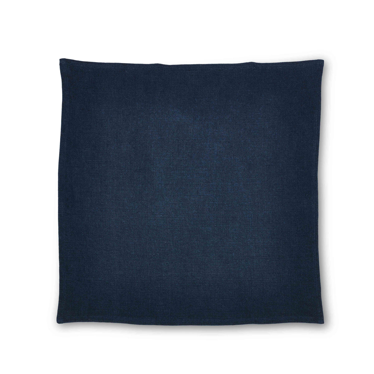 Libeco Leinen Serviette Hudson Navy aufgefaltet
