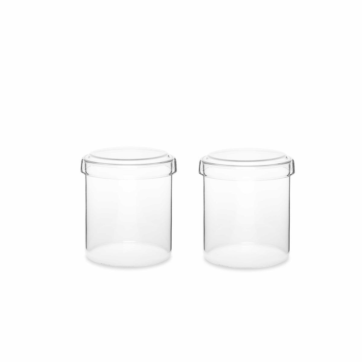 Darstellung der Glasdeckel der Vorratsdosen aus Borosilikatglas